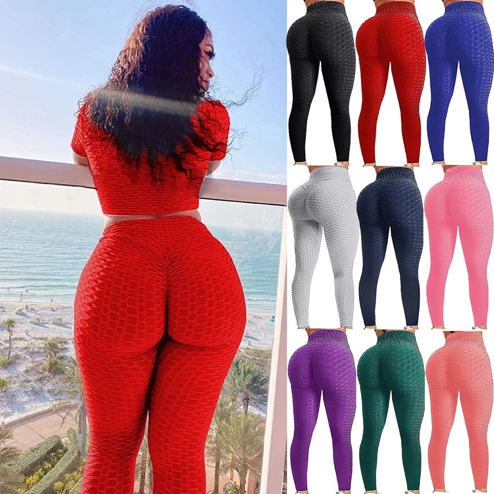 Women's Fashion Solid Color Polyester Active Bottoms Leggings display picture 1