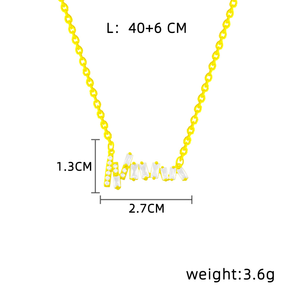 Einfacher Stil Geometrisch Titan Stahl 18 Karat Vergoldet Halskette Mit Anhänger display picture 8