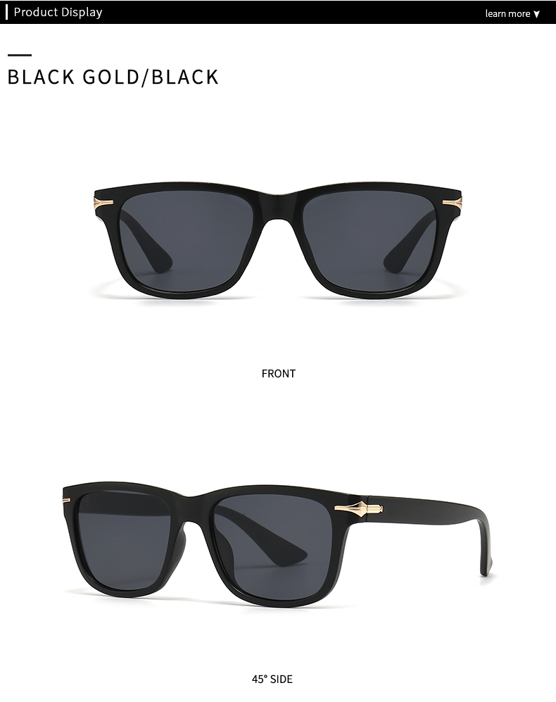 Modern Style Solid Color Pc Square Patchwork Full Frame Women's Sunglasses display picture 4