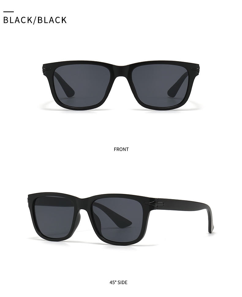 Modern Style Solid Color Pc Square Patchwork Full Frame Women's Sunglasses display picture 9