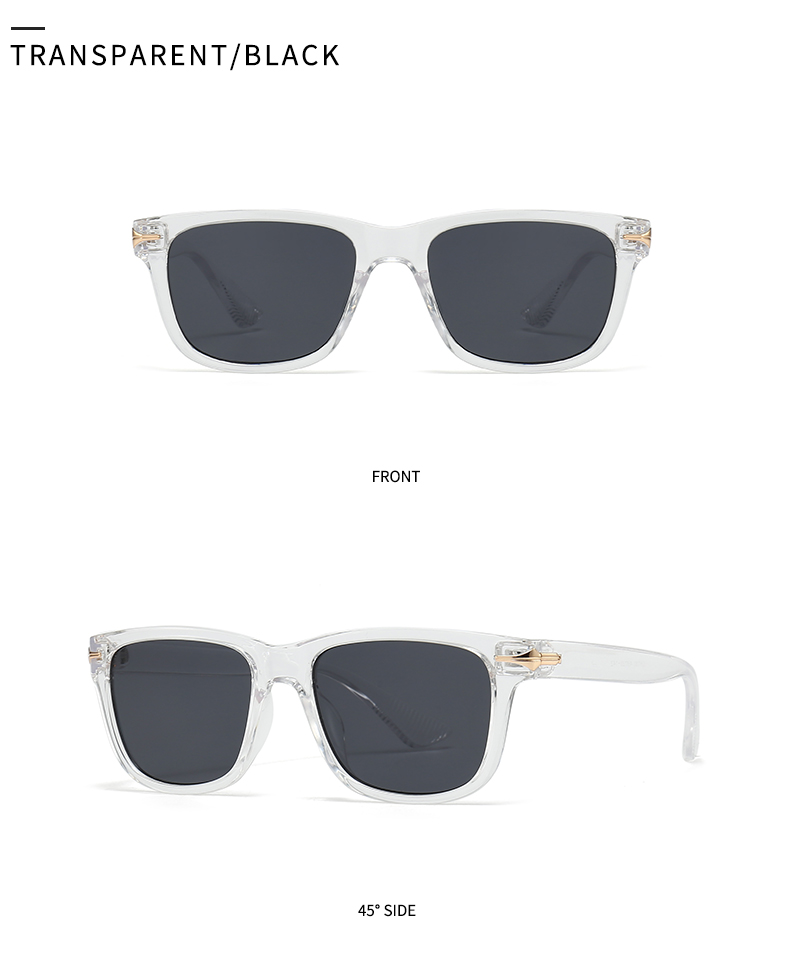 Modern Style Solid Color Pc Square Patchwork Full Frame Women's Sunglasses display picture 19