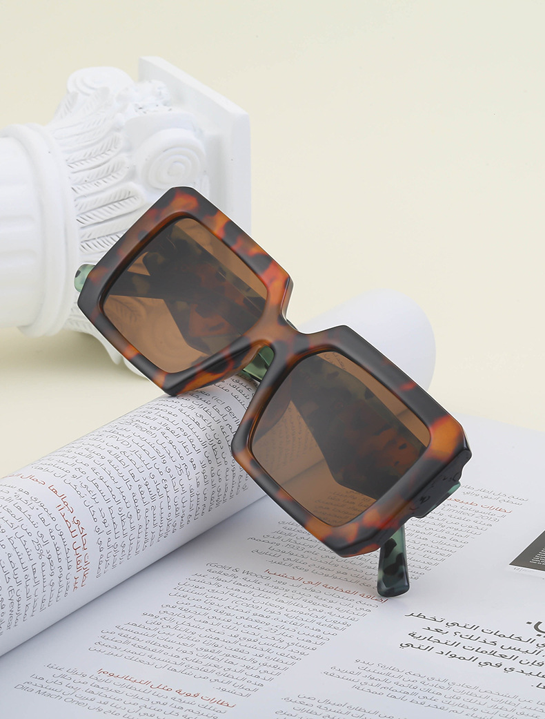 Simple Style Solid Color Pc Square Full Frame Women's Sunglasses display picture 6