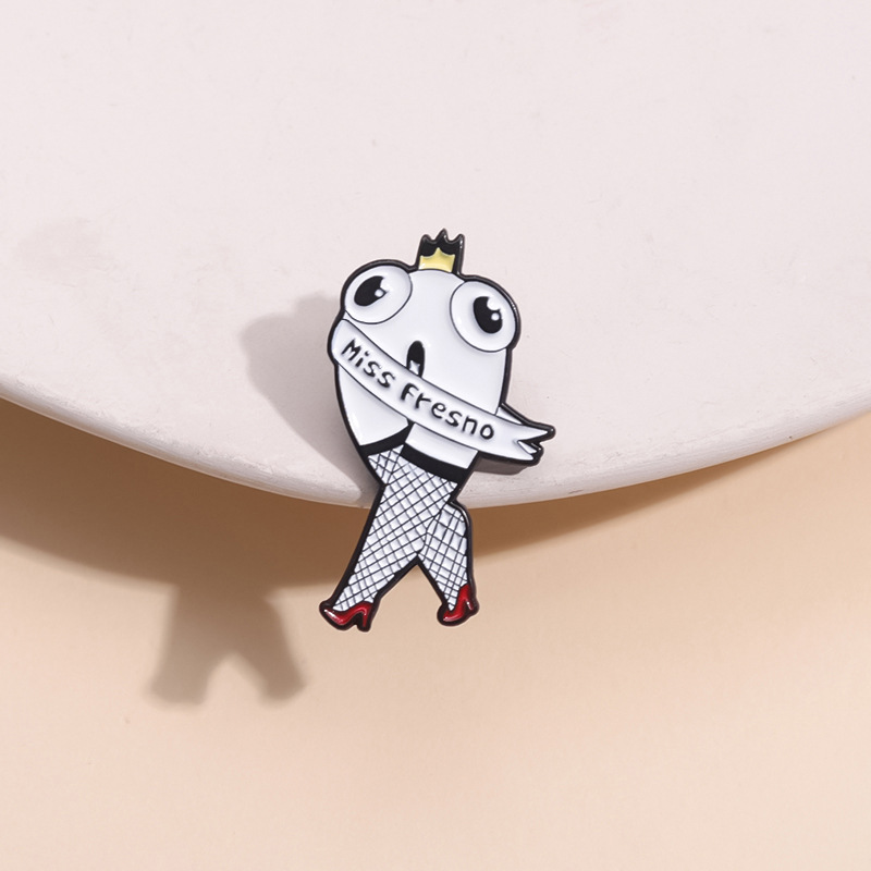 Funny Geometric Cartoon Character Alloy Plating Unisex Brooches display picture 8