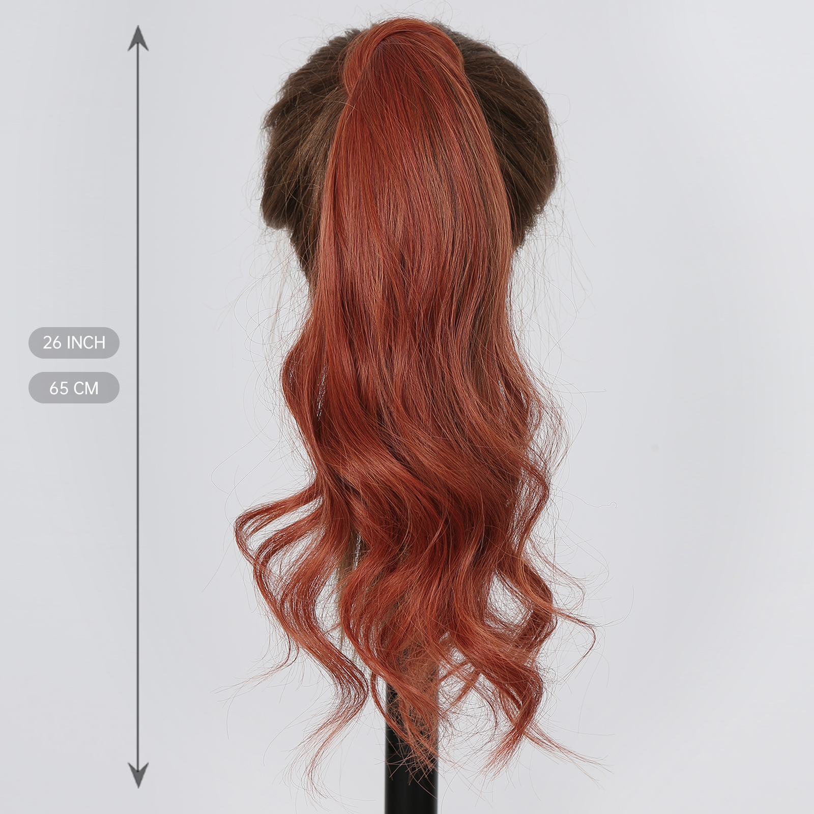 Women's Simple Style Multicolor Holiday Weekend Chemical Fiber Long Curly Hair Wigs display picture 6