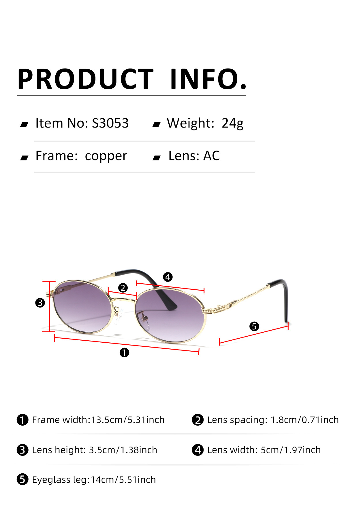 Streetwear Gradient Color Ac Round Frame Full Frame Women's Sunglasses display picture 2