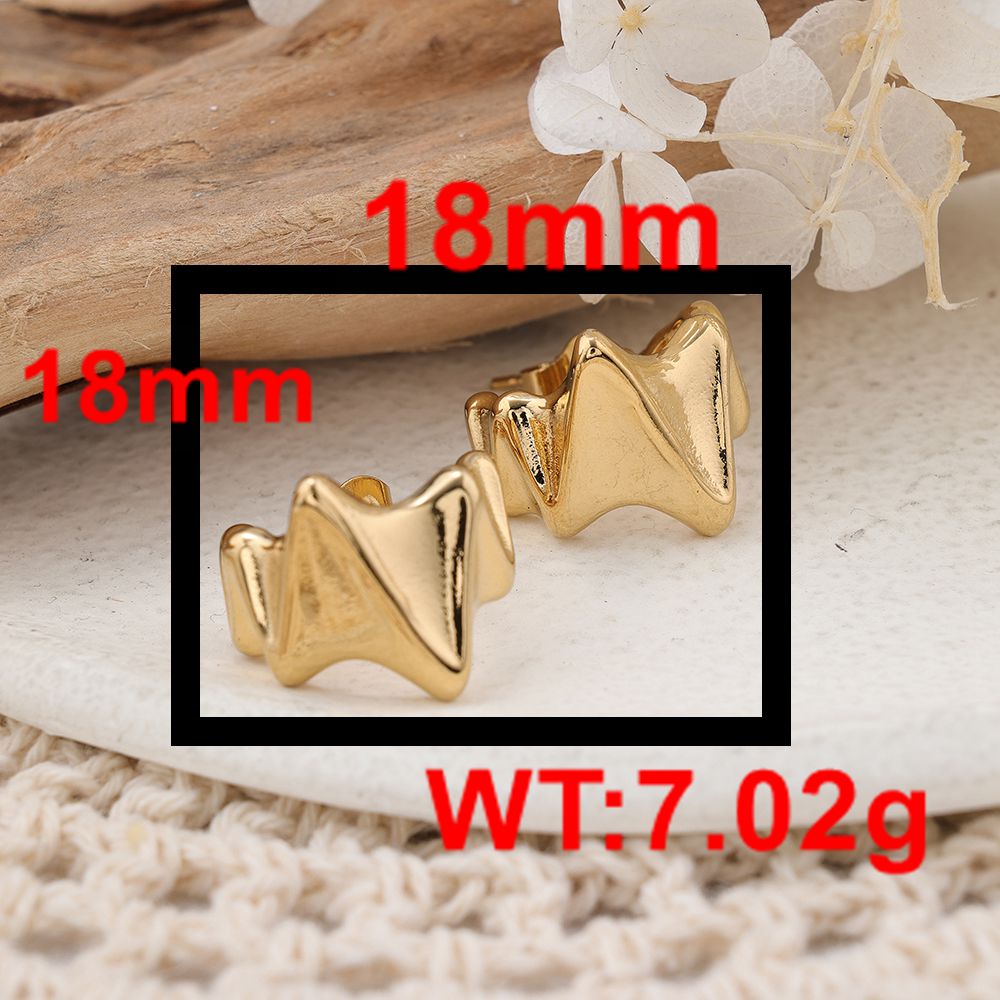 1 Pair IG Style Solid Color Plating 304 Stainless Steel Hoop Earrings display picture 4