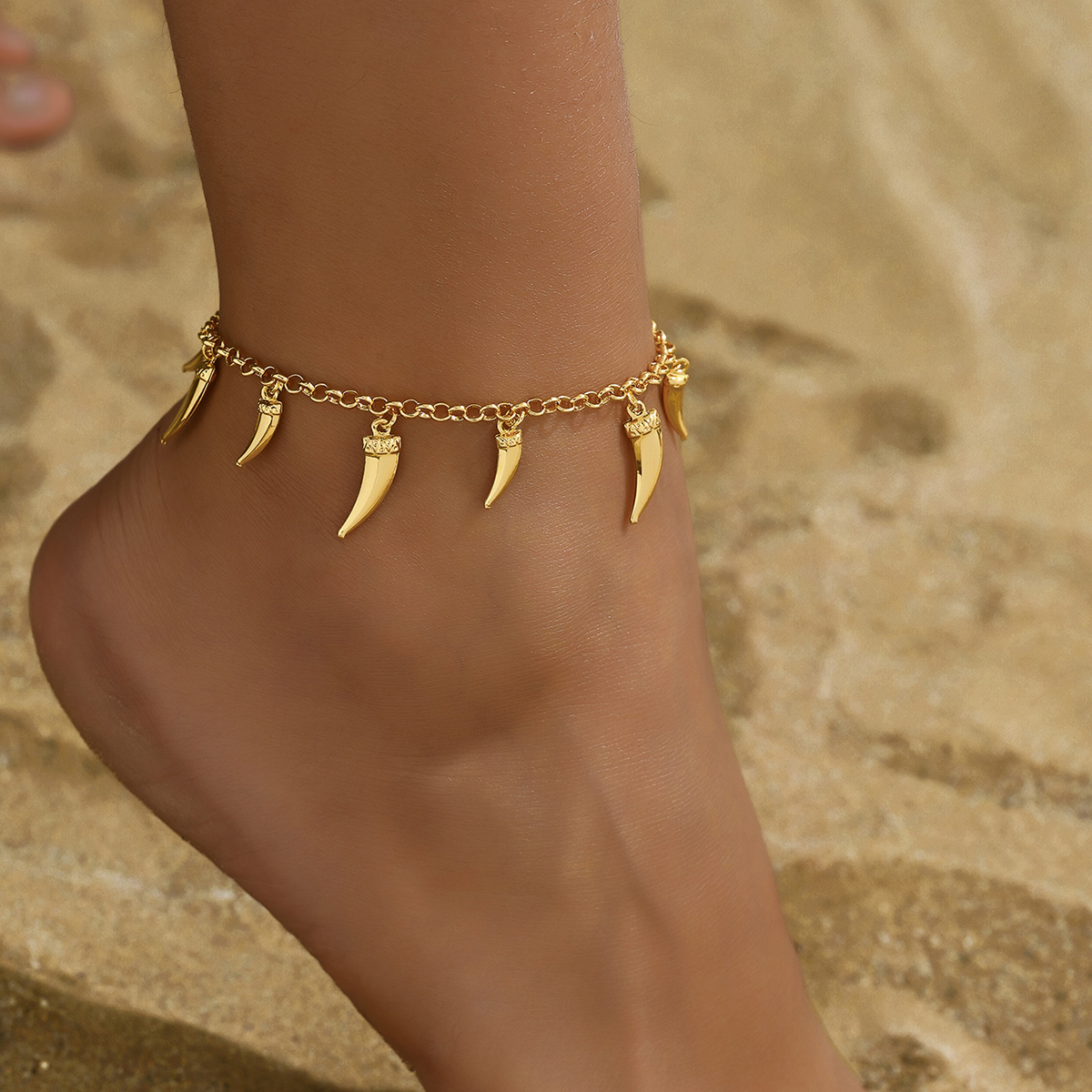 Cute Sexy Chili Copper Plating Women's Anklet display picture 1