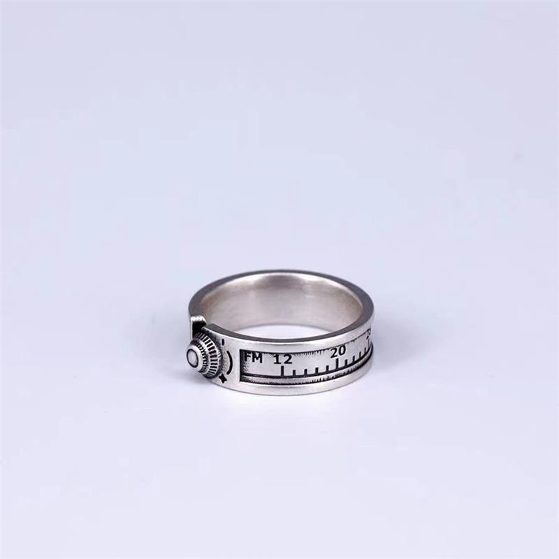 Wholesale Simple Style Number Copper Silver Plated Rings display picture 4
