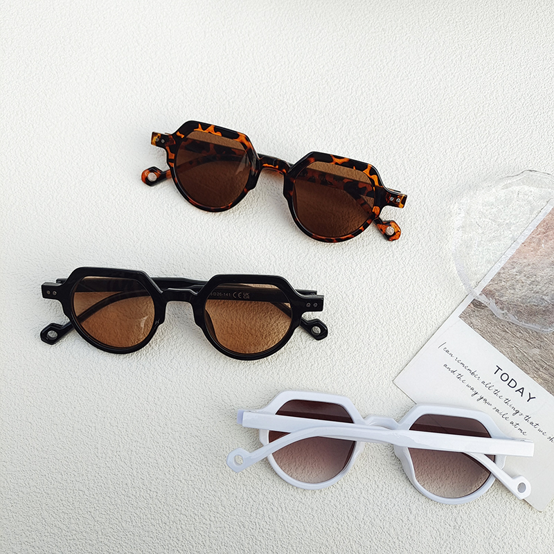 Casual Vacation Color Block Pc Resin Special-Shaped Mirror Full Frame Women's Sunglasses display picture 3