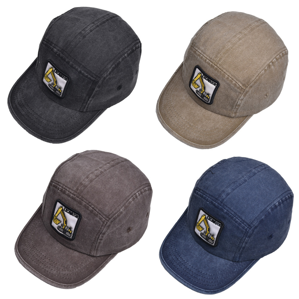 Children Unisex Classic Style Excavator Embroidery Baseball Cap display picture 2