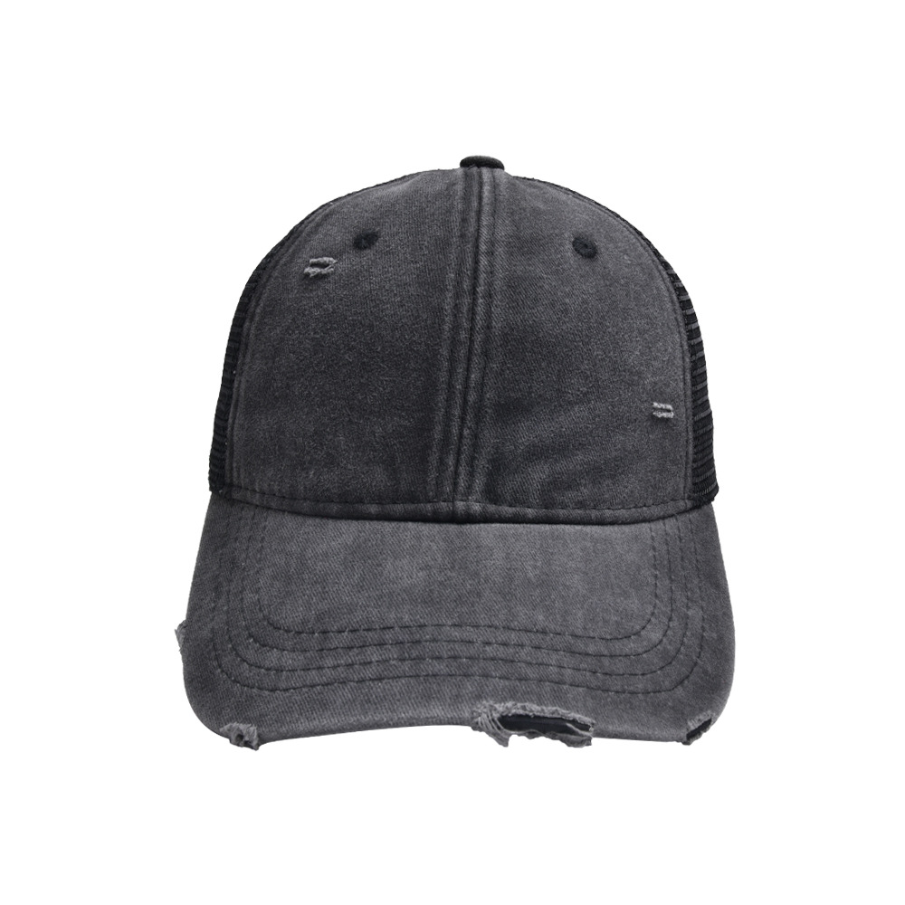 Unisex Simple Style Solid Color Curved Eaves Baseball Cap display picture 3