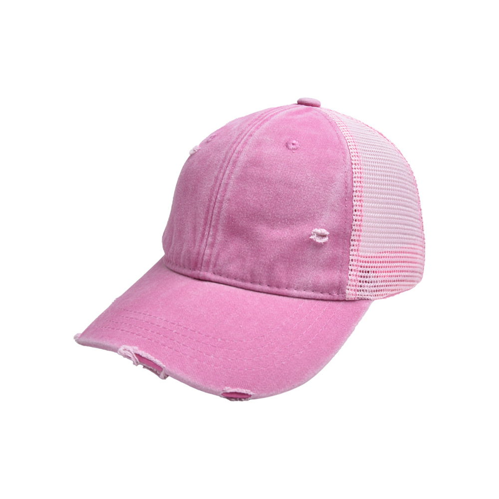 Unisex Simple Style Solid Color Curved Eaves Baseball Cap display picture 13