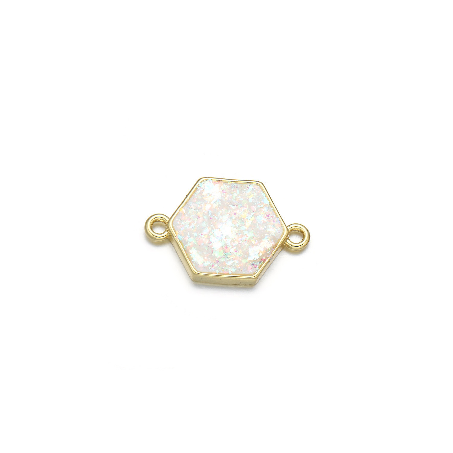 1 Pièce Style Simple Forme De Cœur Rectangle Le Cuivre Bijoux Accessoires display picture 4