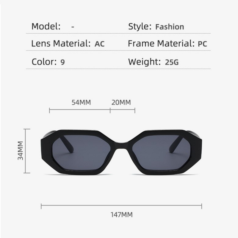 Retro Simple Style Solid Color Pc Resin Special-Shaped Mirror Full Frame Women's Sunglasses display picture 1