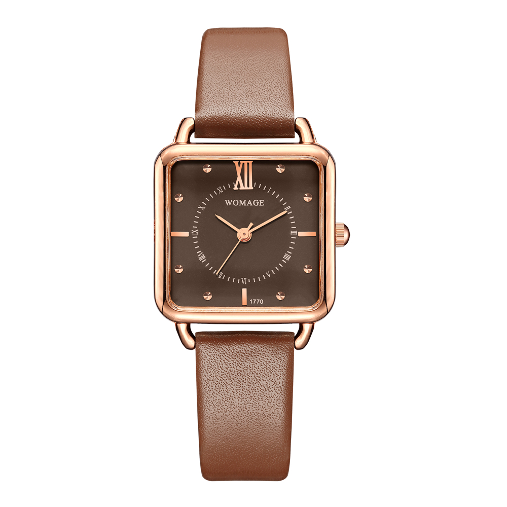 Vintage Style Square Buckle Quartz Women's Watches display picture 10