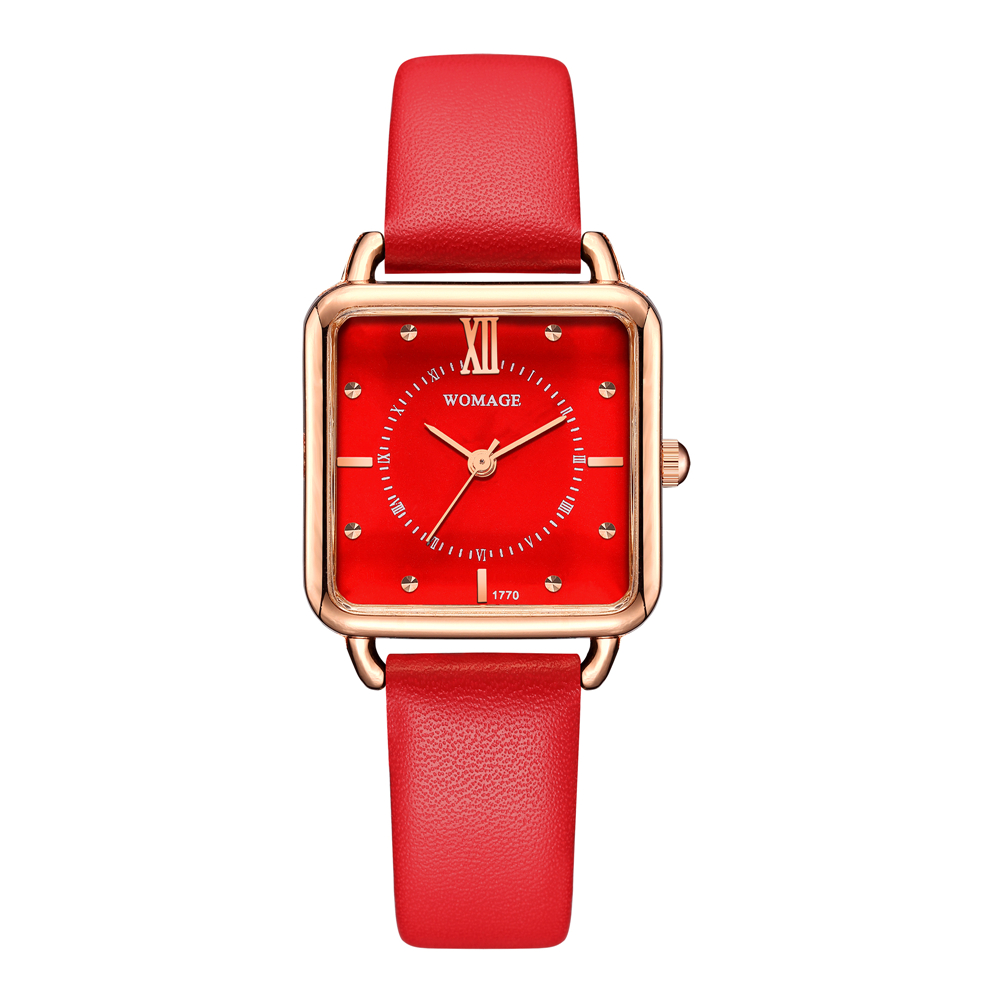 Vintage Style Square Buckle Quartz Women's Watches display picture 11