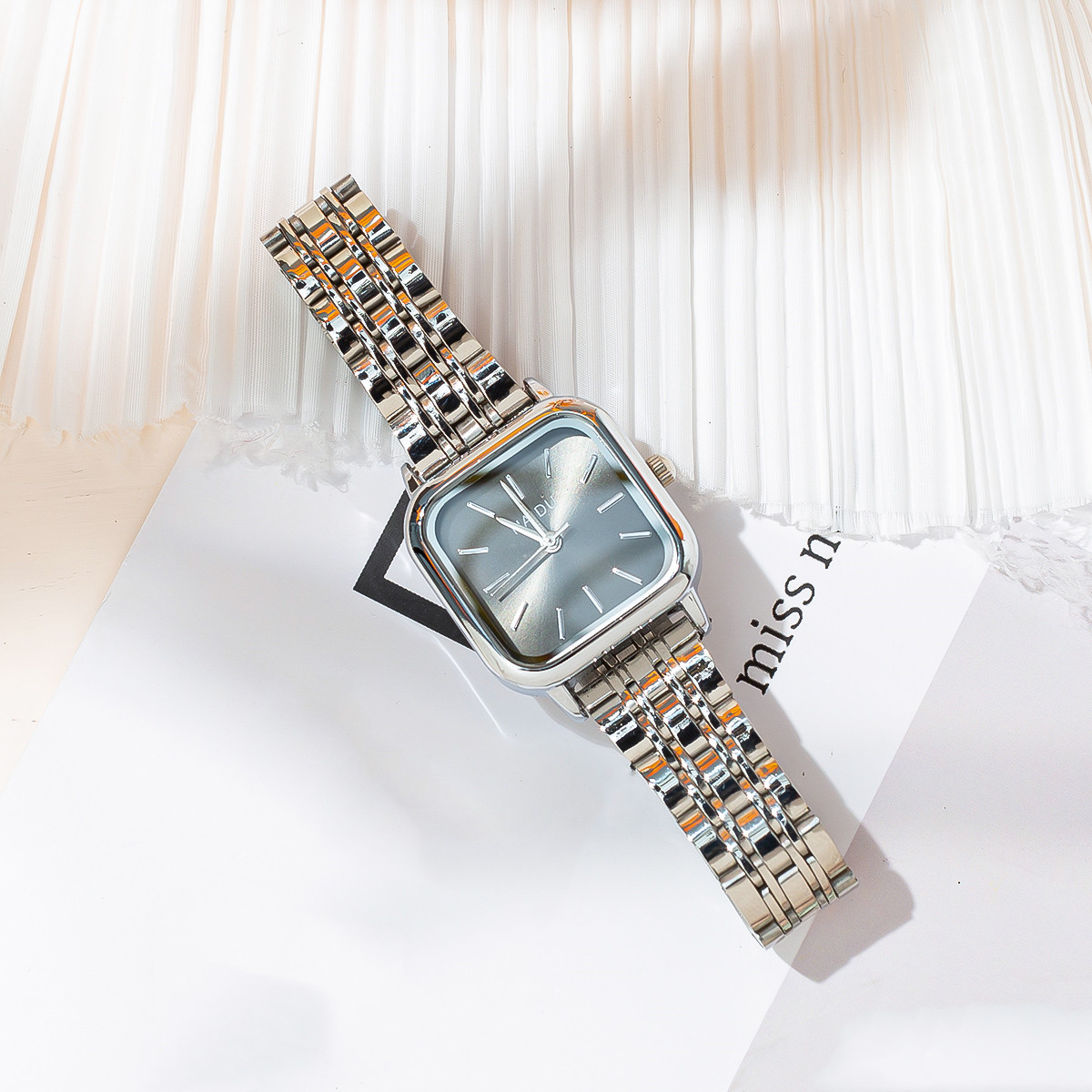 Simple Style Square Quartz Women's Watches display picture 4