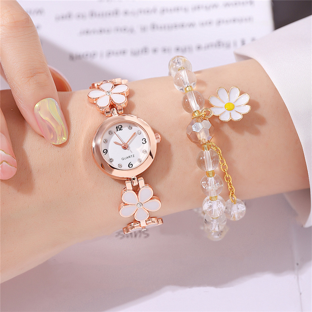 Sweet Daisy Quartz Women's Watches display picture 6