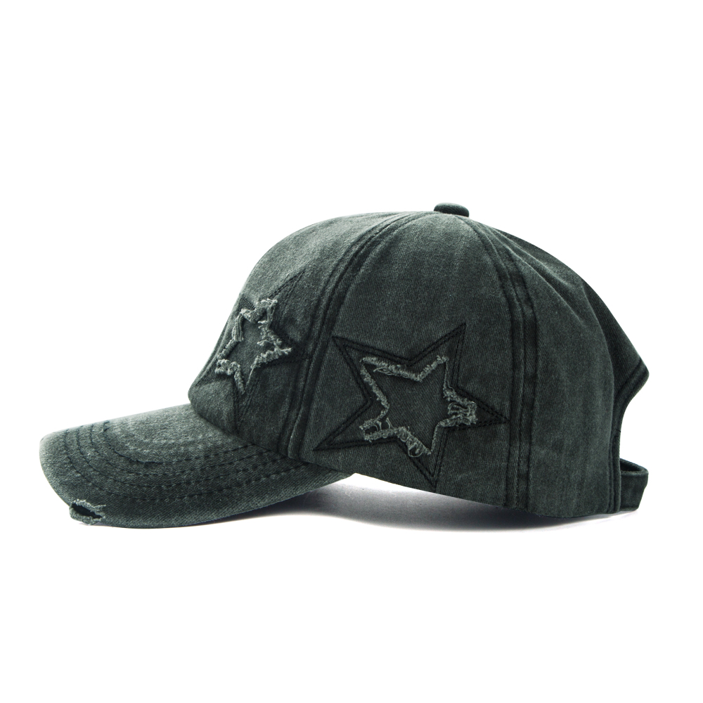 Unisex Einfacher Stil Pentagramm Gebogene Traufen Baseball Kappe display picture 1