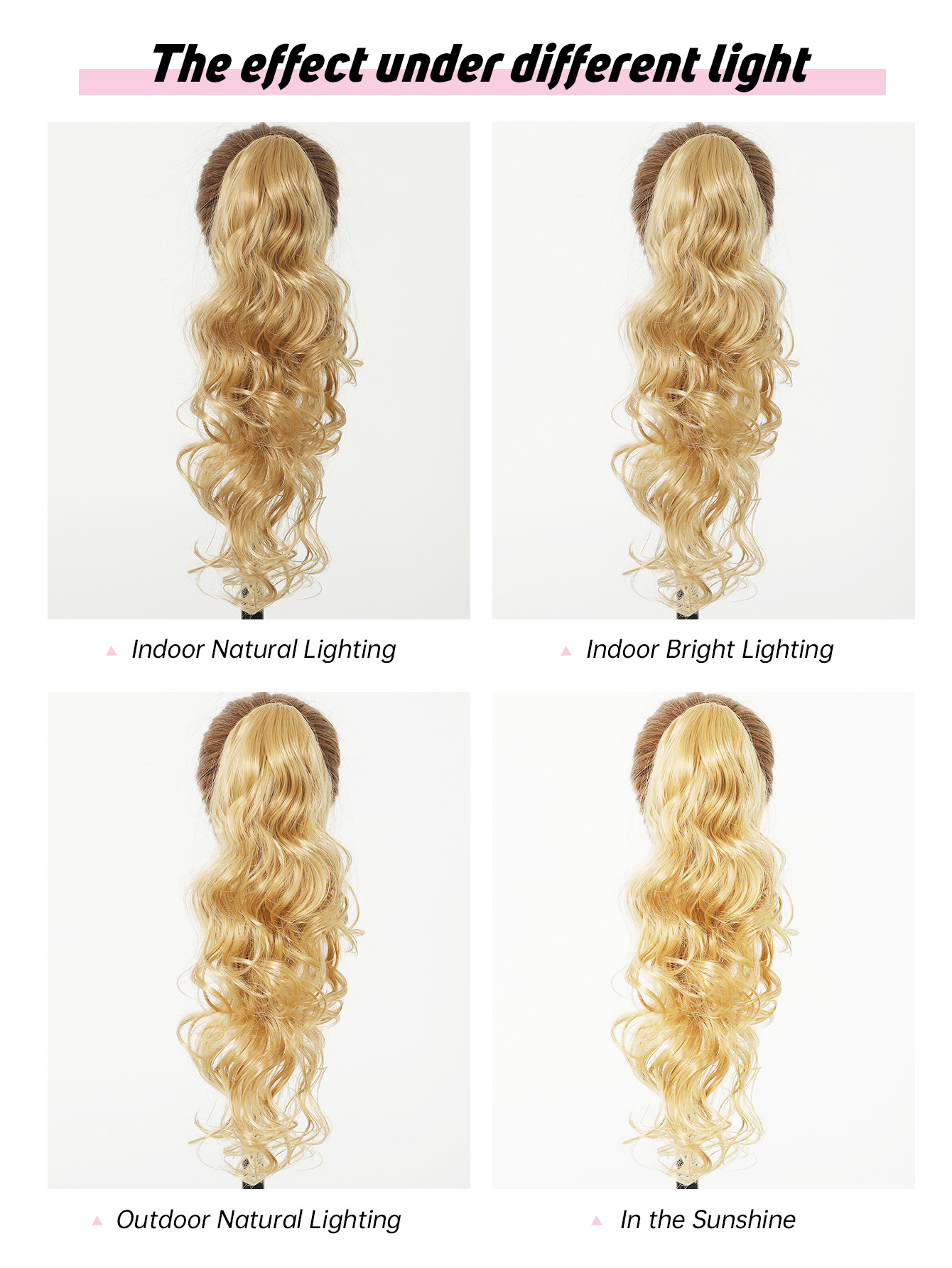Women's Sexy Formal Sweet Casual Holiday Birthday Chemical Fiber Long Curly Hair Wigs display picture 7