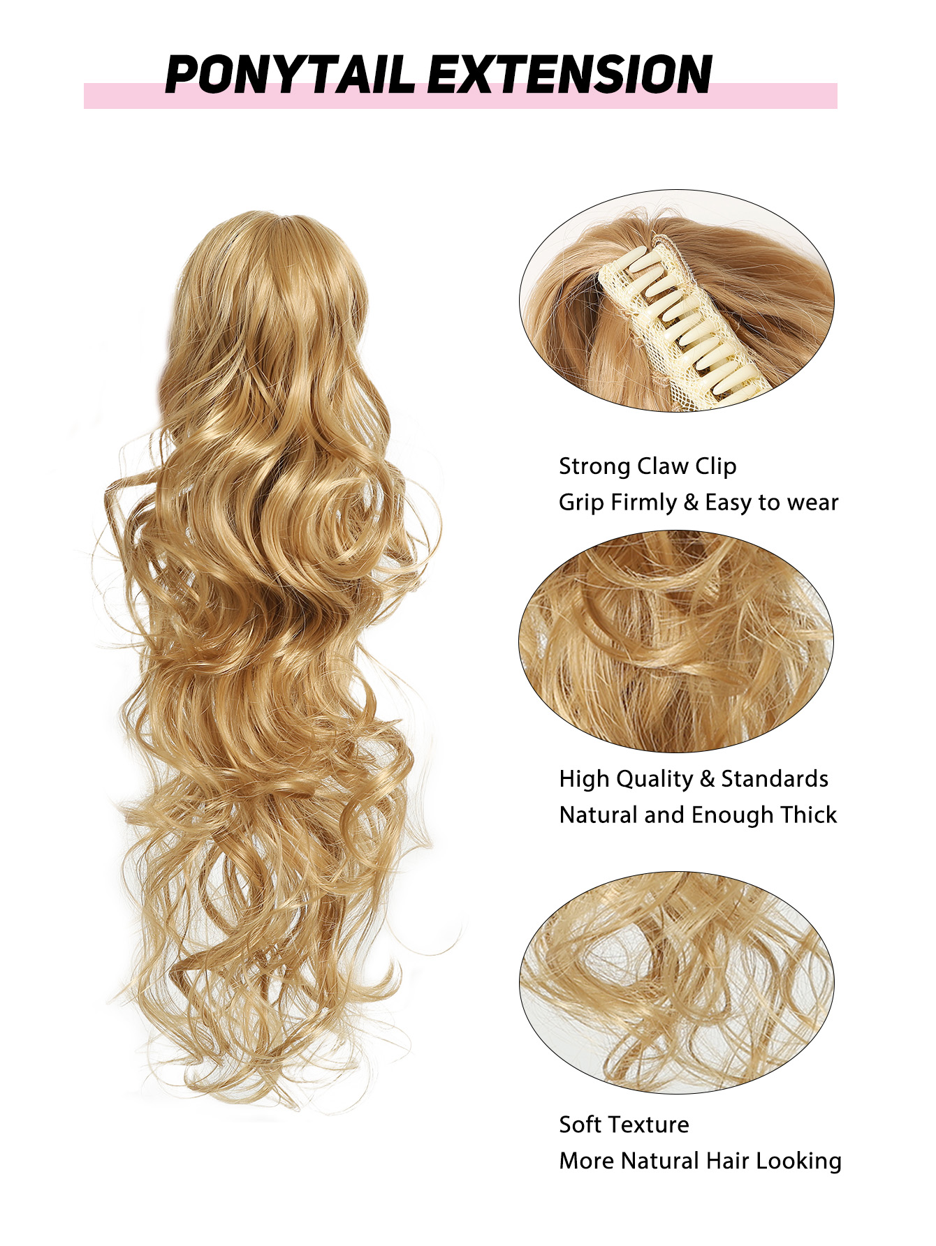 Women's Sexy Formal Sweet Casual Holiday Birthday Chemical Fiber Long Curly Hair Wigs display picture 8