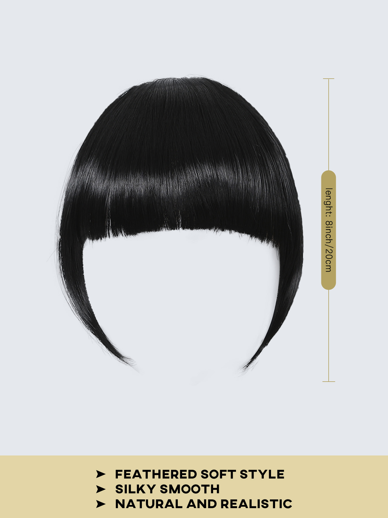Women's Cute Formal Sweet Casual Holiday Weekend Chemical Fiber Bangs Straight Hair Wigs display picture 2