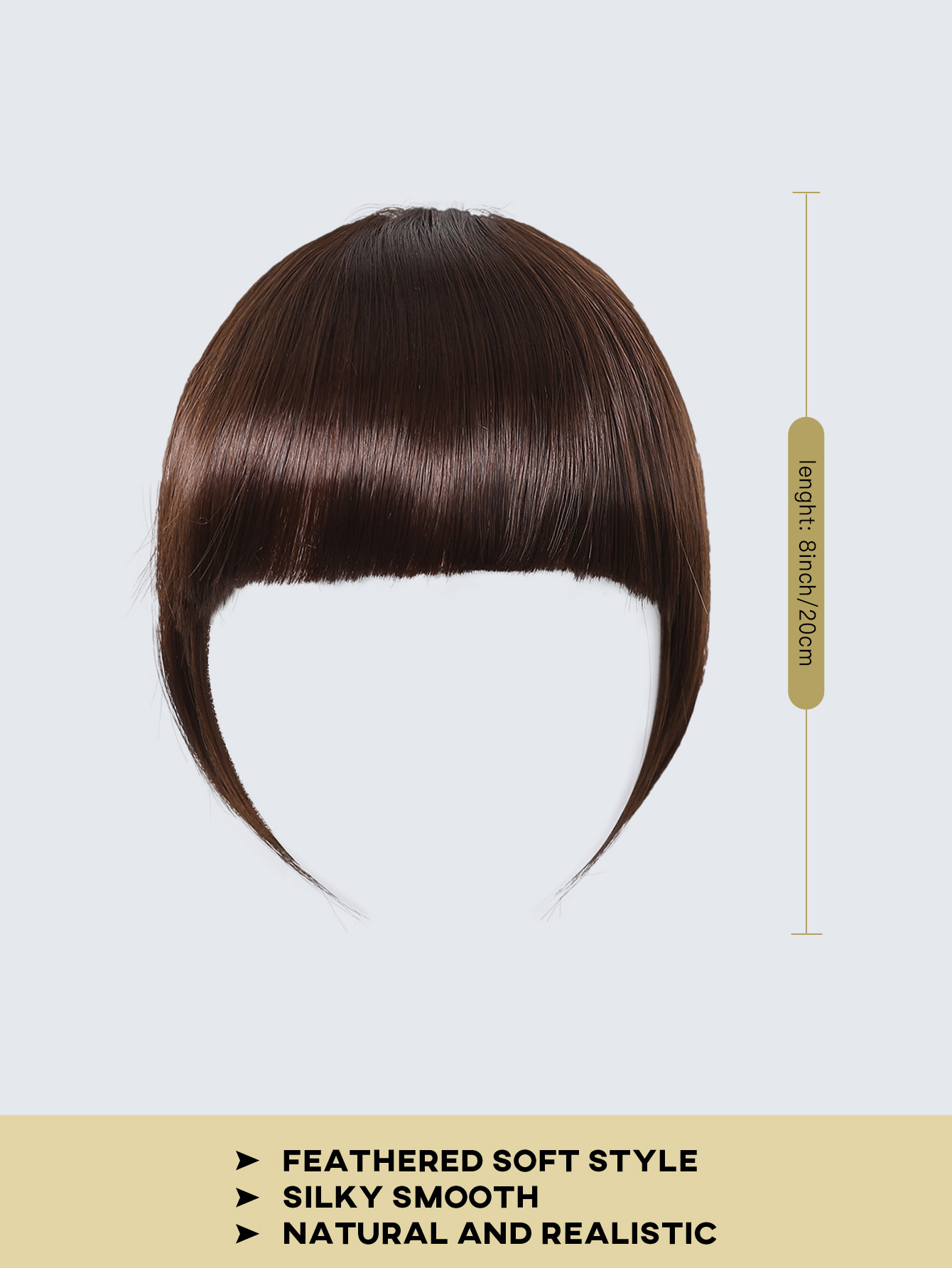Women's Cute Formal Sweet Casual Holiday Weekend Chemical Fiber Bangs Straight Hair Wigs display picture 8