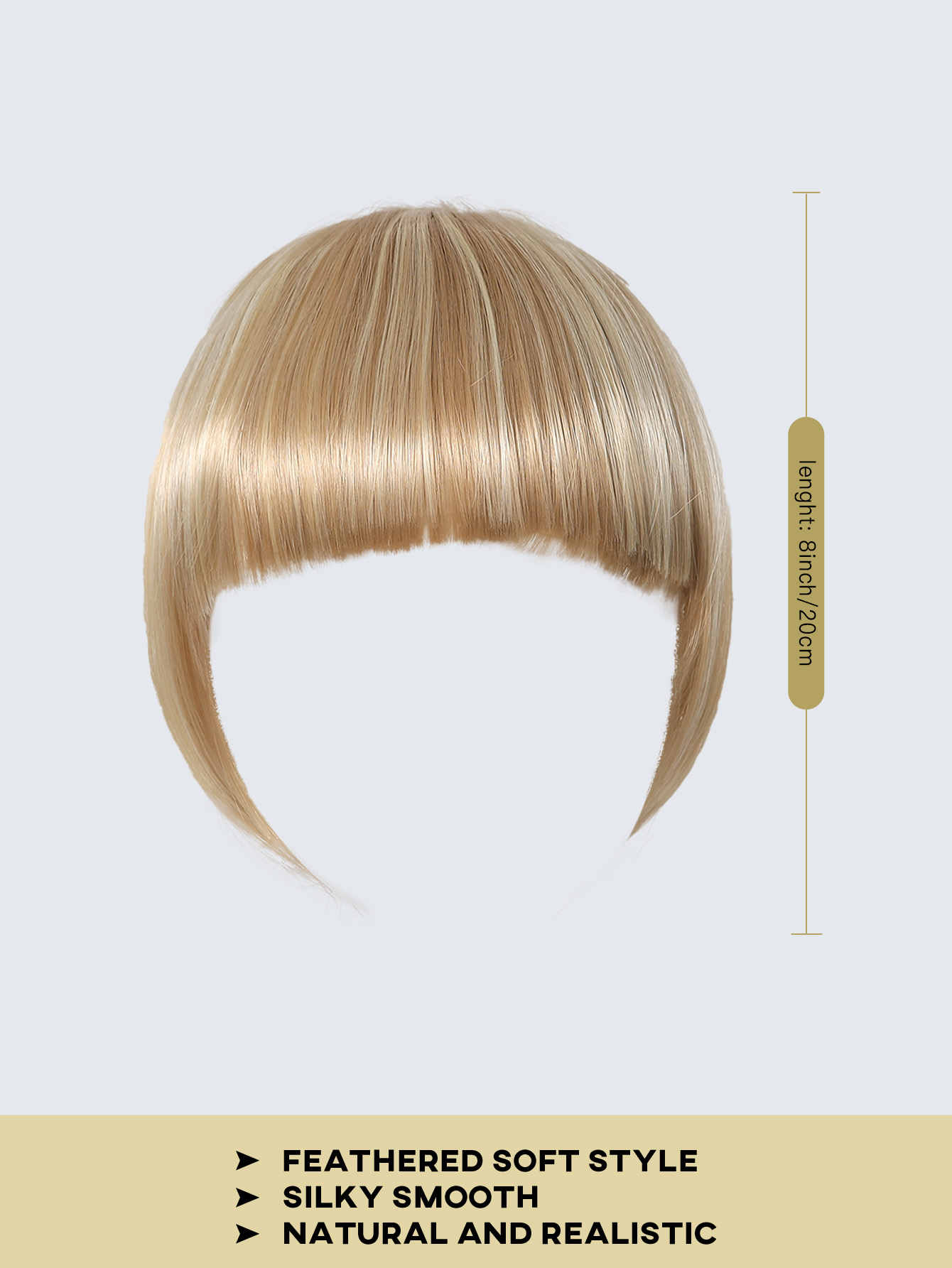 Mujeres Lindo Formal Dulce Casual Fiesta Fin De Semana Fibra Química Bangs Pelo Liso Pelucas display picture 14