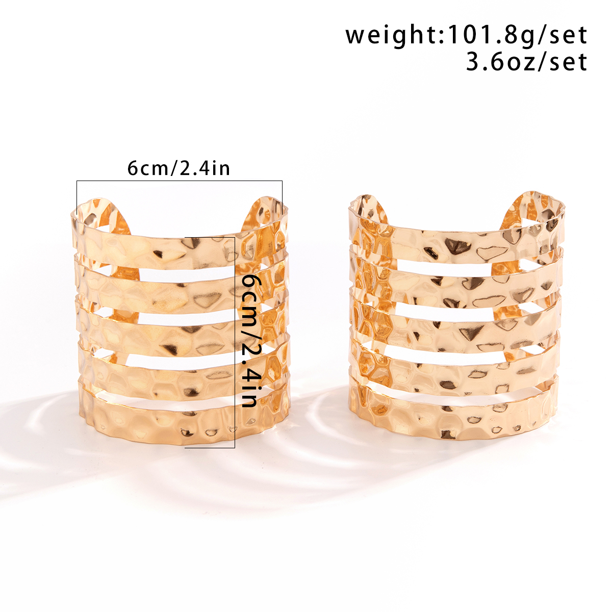 Retro French Style Simple Style Round Iron Hollow Out Women's Bangle display picture 1