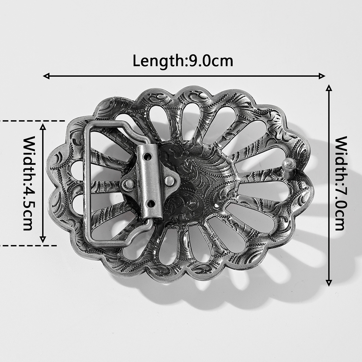 1 Pieza Aleación Turquesa Flor Diseño Original Estilo Étnico Bohemio display picture 12