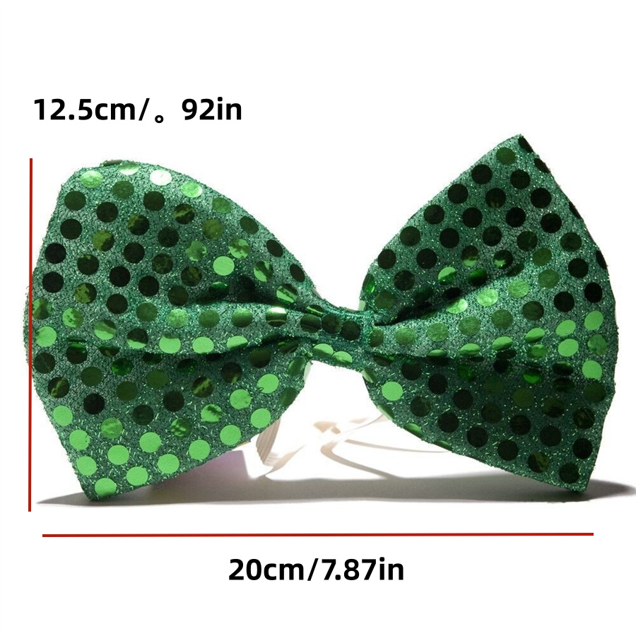 St. Patrick Classic Style Shamrock Flannel Carnival Costume Props display picture 5