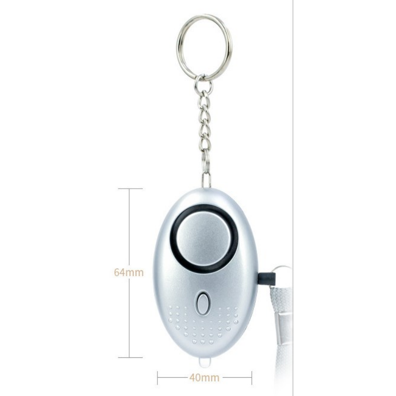 Simple Style Solid Color Plastic Self-defense Alarm Keychain 1 Piece display picture 12