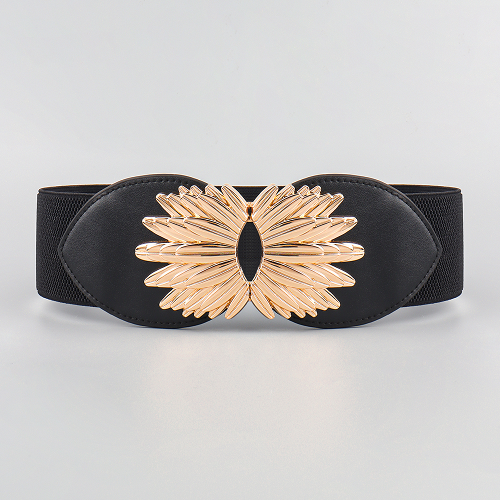 Elegant Queen Geometric Alloy Women's Woven Belts display picture 1
