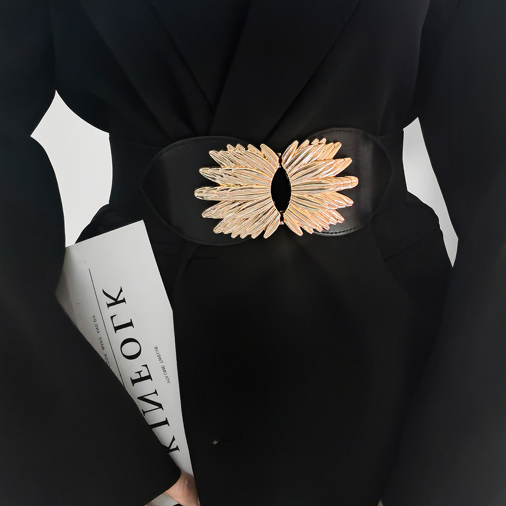 Elegant Queen Geometric Alloy Women's Woven Belts display picture 3