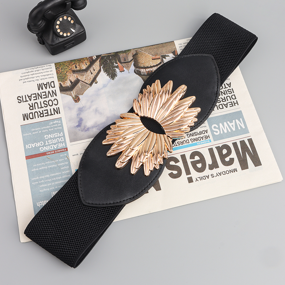 Elegant Queen Geometric Alloy Women's Woven Belts display picture 7