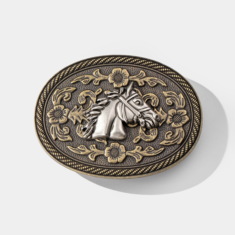 1 Piece Alloy Horse Retro Cowboy Style display picture 1