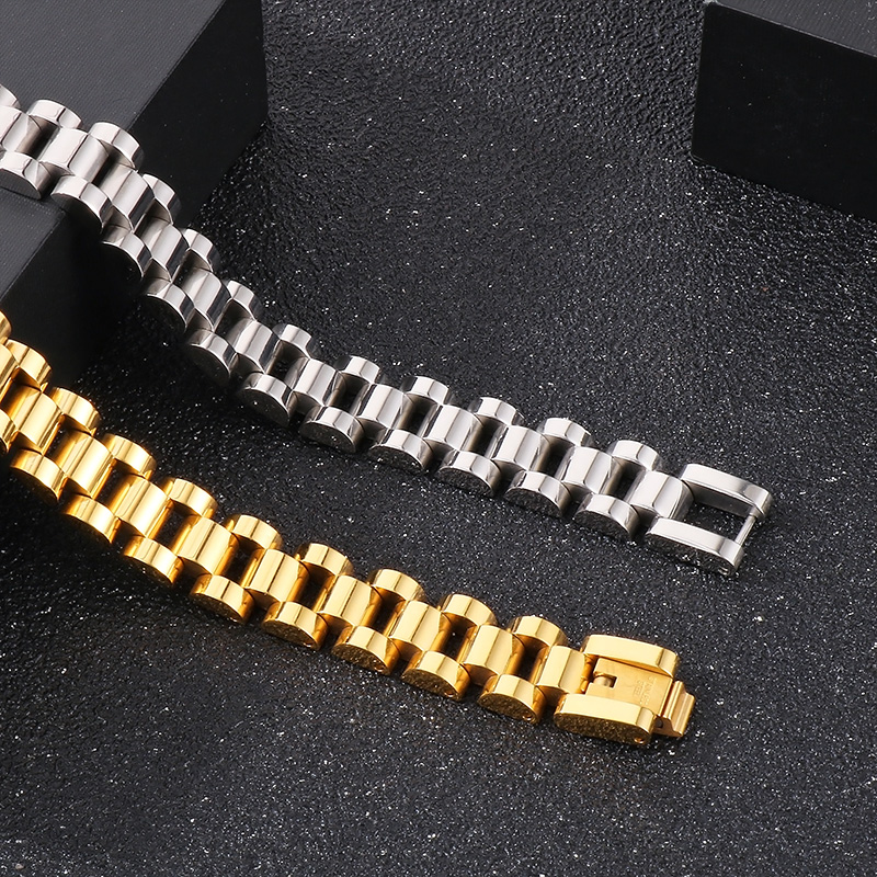 Stainless Steel 18K Gold Plated Hip-Hop Plating Geometric Necklace display picture 6
