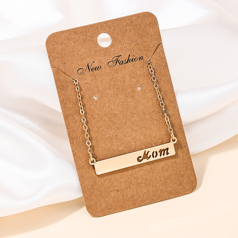 Casual Vacation Letter Alloy Zinc Wholesale Necklace display picture 3