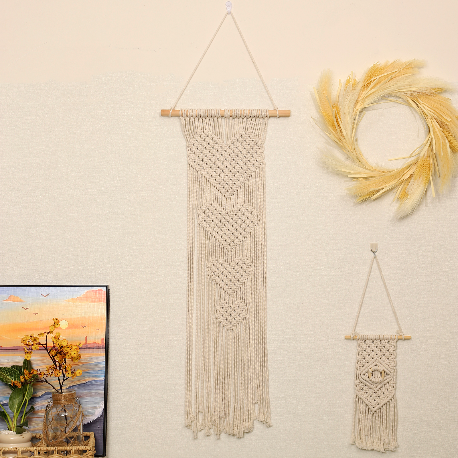 Casual Classical Solid Color Cotton Pendant Artificial Decorations display picture 2