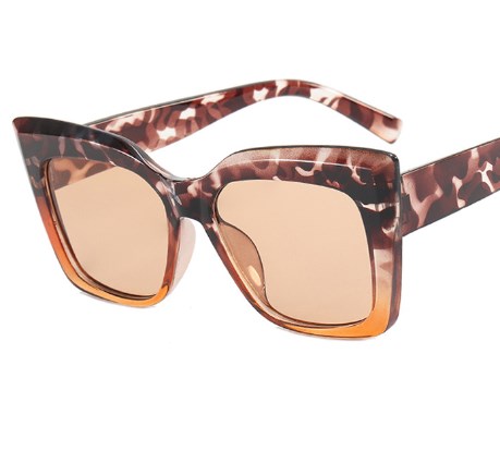 European And American Cat's Eye Trend Big Frame Sunglasses  New Retro Sunglasses display picture 4