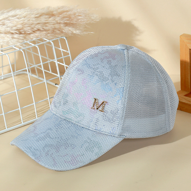 Women's Sweet Letter Butterfly Curved Eaves Baseball Cap display picture 8