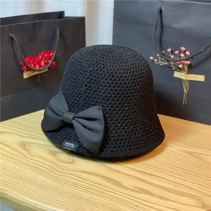 Women's Elegant Butterfly Eaveless Bucket Hat display picture 5