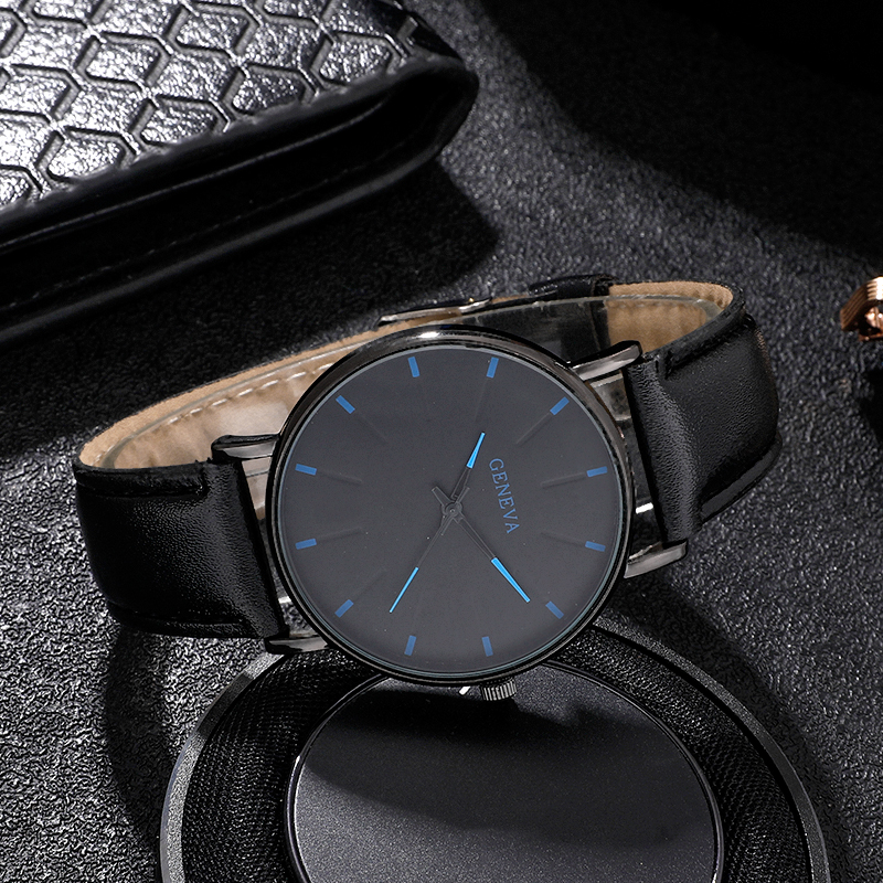 Casual Geometric Buckle Quartz Men's Watches display picture 40