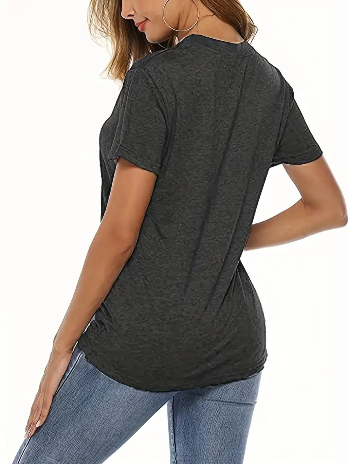 Women's T-shirt Short Sleeve T-shirts Streetwear Mushroom display picture 4