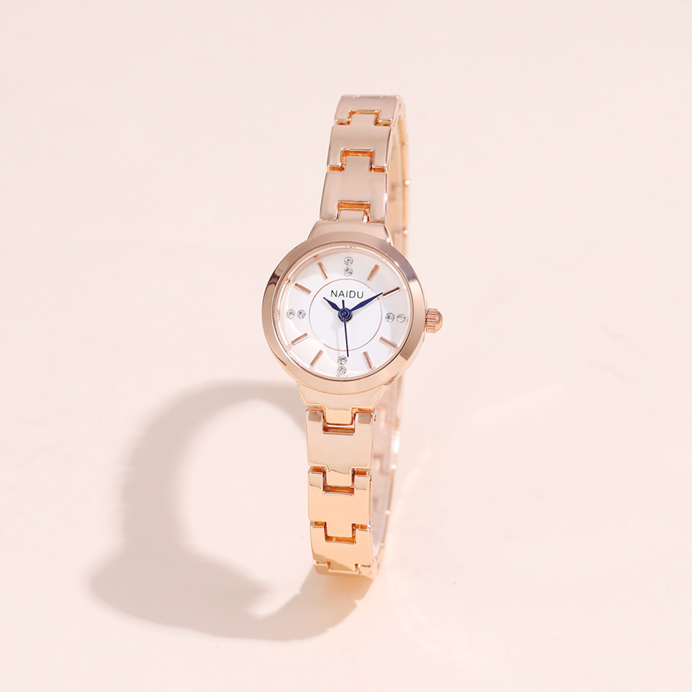 Einfacher Stil Einfarbig Quarz Frauen Uhren display picture 4