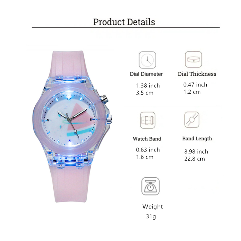 Simple Style Fruit Flower Buckle Quartz Kids Watches display picture 1