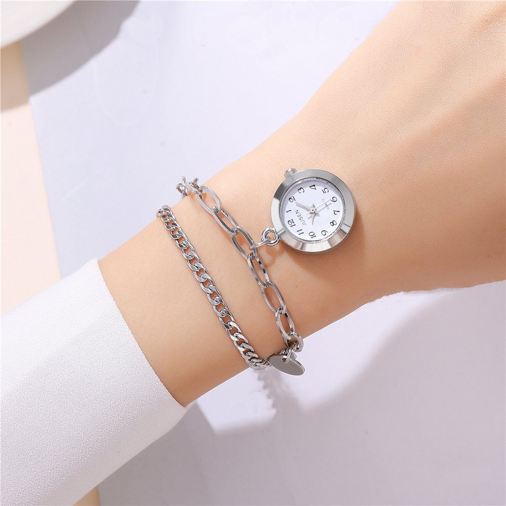 Casual Round Quartz Women's Watches display picture 3