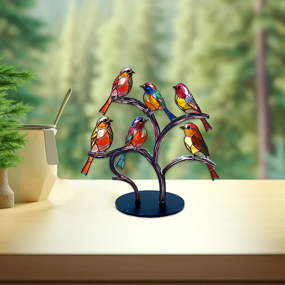 Simple Style Artistic Bird Arylic Ornaments Artificial Decorations display picture 7