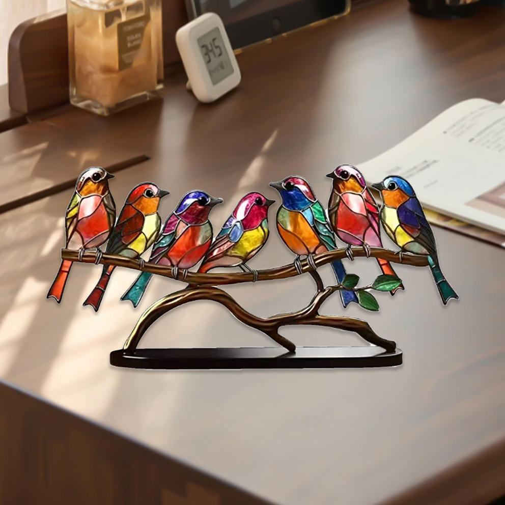 Simple Style Artistic Bird Arylic Ornaments Artificial Decorations display picture 3