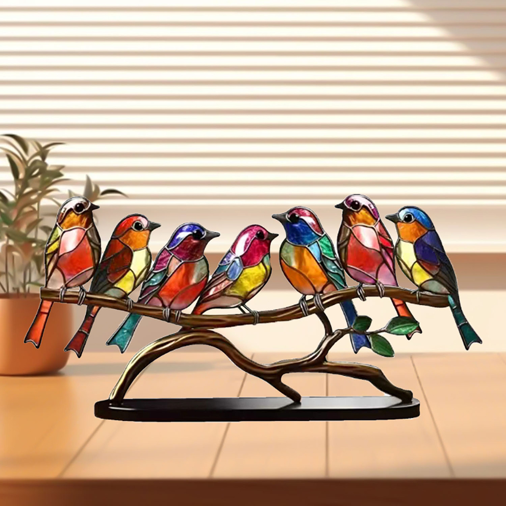 Simple Style Artistic Bird Arylic Ornaments Artificial Decorations display picture 4
